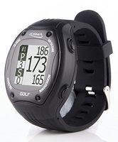 POSMA GT1 Golf Trainer GPS Golf Watch Range Finder, Preloaded Golf Courses, no Download no Subscription, Black, incl. US, Canada, Europe, Australia, New Zealand