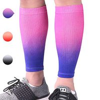 Aegend Calf Compression Sleeves for Men or Women - Great Support Compression Sleeves for Running, Cycling, Traveling - Calf Sleeves for Fatigue, Shin Splints, Calf Varicose Veins, Pain or Swelling