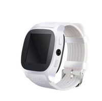 Highpot Smart Watch T8 BT3.0 Smart Wrist Watch Support SIM and TFcard Camera Pedometer Sport Tracker for iOS iPhone Android (White)