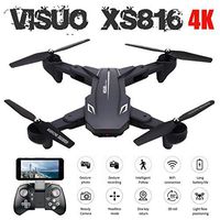 Faironly XS816 Optical Flow Positioning 4K 720P Dual Camera WiFi FPV RC Drone Gesture Selfie Drone VS XS809HW XS809S E58 3 Battery