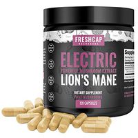 Organic Lion's Mane Mushroom Extract Powder Capsules - Mental Clarity and Focus - Brain Boosting Nootropic - 120 Capsules (60 Day Supply) - Pure and Powerful Lion's Mane Extract, No Fillers