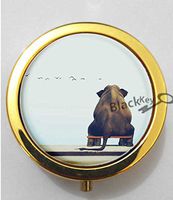 BlackKey Elephant Animal 3-Compartment Decorative Pocket Gift Box Case Organizer for Pill, Color 2 -427