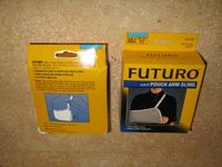 Futuro Adult Pouch Arm Sling Adjustable Cast Support 2 Pieces