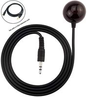 FlickerStar 38 kHz IR Infrared Receiver Extender External Universal Cable for Verizon FiOS, HD DVR, STB, Set Top Boxes (circle)