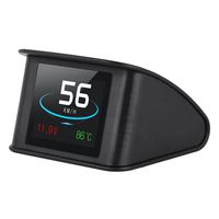 P10 Universal Car HUD Head Up Display OBD2 Speed Warning RPM Fuel Consumption Projector
