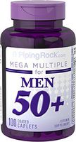 Mega Multiple Vitamin for Men 50 Plus 100 Coated C