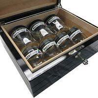Sure Cure Connoisseur Humidor - 2.5 oz Locking Herb Humidor
