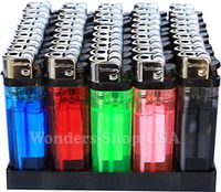 Wholesale Pack Lot of 500 Pcs Cigarette Lighter Disposable Classic Full Size