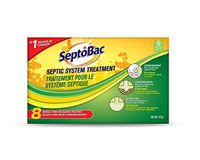 DrainOUT SeptoBac Septic System Treatment, 1 Pack, 8 Use