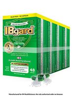 IBgard® for The Dietary Management of Irritable Bowel Syndrome (IBS) Symptoms Including, Abdominal Pain, Bloating, Diarrhea, Constipation†*, 192 Capsules (4 Pack)