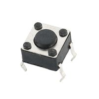 uxcell a11090700ux0302 Panel Pcb Momentary Tactile Tact Push Button Switch Dip, 6 mm x 6 mm