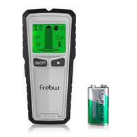 Frebw 5 in 1 Stud Detector TH430, Smart Stud Finder with HD LCD Display, Wall Scanner Detector for Metal Wood Wire and Cable Rebar, Precise Positioning