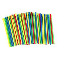 Paragon - Manufactured Fun SNO-Cone Spoon Straws, Multicolor, 200-Count