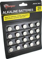 AG-13 Alkaline Batteries - 20 pack