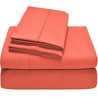 Twin XL Sheet Set, Twin Extra Long, 3-Piece Ultra-Soft Premium Bed Sheets /Coral