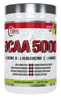 TBN Labs 8:2:2 Ratio Enriched Total BCAA 5000 is one of The Most Bioactive BCAA Voted by NPC Bodybuilders. L-Leucine 8: L-Isoleucine 2: L-Valine 2 (Cherry Lime)