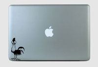 HeiHei The Chicken from Moana Vinyl Decal Sticker Dark Red