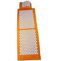 DNDN Acupuncture Massage Mat & Pillow Set, Acupressure Mat for Back/Neck Pain Relief Stress, Acupuncture Trigger Point, Fitness Massage Cushion