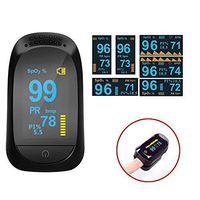 Fingertip Pulse Oximeter, Blood Oxygen Saturation Monitor for Pulse Rate Body Health Monitor