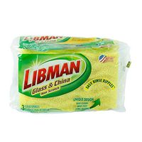 Libman 01075 Scrub Sponge Light Duty 3 Pack