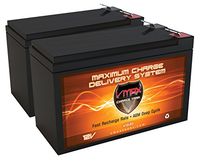 QTY2 VMAX63 12V 10AH AGM SLA Fresh Battery Replace 7Ah UB1270 8Ah UB1280 9Ah UB1290