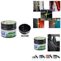 Leather Restoration Cream,Colored Leather Repair Kit,Leather Repair Fluid for Auto Seat Sofa Coat Holes Scratch Cracks Rips Furniture,Handbag,Jacket Restorer,Leather Refurbishing Cleaner(50g) (White)