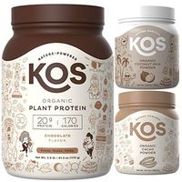 KOS Flavor Blast Bundle (Plant-Based Chocolate Protein Powder + Organic Coconut Milk Powder + Organic Cacao Powder)