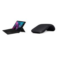 Microsoft Surface Pro 6 (Intel Core i5, 8GB RAM, 256GB) â€" Newest Version and Microsoft Surface Pro Type Cover â€" Black & Arc Mouse (ELG-00001) Black