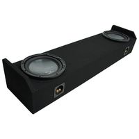 Compatible with 2006-2014 Honda Ridgeline Truck Harmony R104 Dual 10" Sub Box Enclosure Package