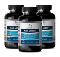 Energy and Endurance - Male Virility - for Sexual Stamina - 3 Bottles 180 Tablets
