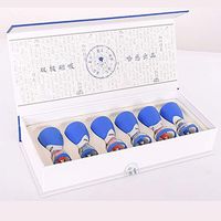 Lyy daily necessities Silicone Cupping Therapy Sets Advanced Chinese Cupping Acupoint Sets Lightweight Package Cupping Thanksgiving Gift for Dad and Mom (Color : Blue 6 pcs)