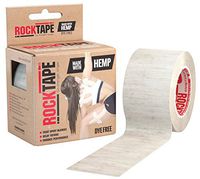 RockTape Hemp Kinesiology Tape, Dye Free, Cotton Free, Water Resistant, Reduce Pain & Injury Recovery, Sustainable, 16.4 Feet Roll