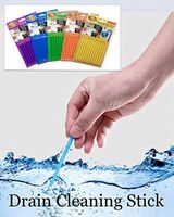 New Drain Cleaner Sticks for Kitchen & Bathroom Sinks Pipes - 60 pcs