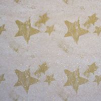 200ea - 20 X 30 Gold Shooting Star Tissue Paper Christmas