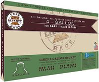 True Liberty Bags – 4-Gallon Bags - 100 Pack - All Purpose Bags For Oven, Freezer & Refrigerator - Fish, Meat, Herbs & Poultry Bags – Industrial Strength FDA Approved Baking & Roasting Bags - 18" x 24