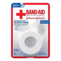 Band-Aid First Aid Cloth Tape 1" x 10 Yds, Pack of 4
