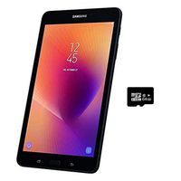 Samsung Galaxy Tab A 8.0" (16GB) All Day 5000mAh Battery, Quad-core Snapdragon 425, WiFi Tablet SM-T380 (Black) (64GB SD Bundle)