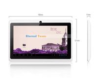 white Icare NEW 7 Inch Allwinner A23 Q88pro Tablet Pc Android 4.2 Capacitive Screen Dual Camera Wifi 512mb 4gb Q88pro Tablet
