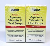 Infants Aqueous Vitamin D Oral Drops 400IU/ml 2-Pak (2 x 50ml)