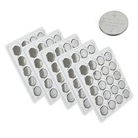CR2016 ECR2016 Button Coin and Cell Battery 3v Voltage Count Pcs (100)