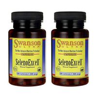 Swanson Selenoexcell Selenium 200 mcg 60 Capsules (2 Pack)