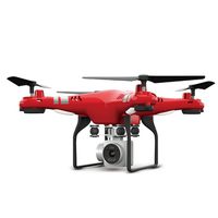 Littleice 2.4G Altitude Hold 200W HD Camera Remote Control Quadcopter RC Drone 2MP WiFi FPV Live Helicopter Hover (red)