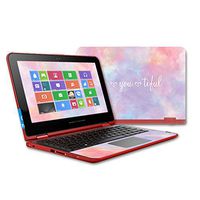 Mightyskins Skin Compatible with Hp Pavilion X360 11t Touch (2015) - BeYouTiful | Protective, Durable, and Unique Vinyl Decal Wrap Cover | Easy to Apply, Remove, and Change Styles | Made in The USA
