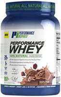 Performance Inspired Nutrition Performance Whey Protein, Decadent Natural Chocolate, 2.22 Lb - Style: Pwchoc