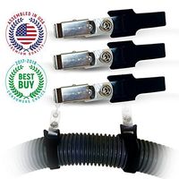 3-Pack Removable CPAP Sleep APNEA - Hose Holder Tube Management System; Clips to Sheets, Pillowcase and Covers. Home Travel