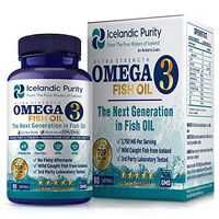 Omega 3 Fish Oil 3750mg | 4X Strength | Wild-Caught, Non-GMO, Burpless | Laboratory Tested | EPA 1350mg + DHA 900mg | Supports Heart, Brain & Joint Health (90 Count)