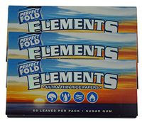 Elements Perfect Fold 1¼ Rice Rolling Papers - 3 Pack