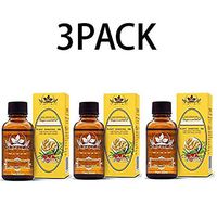 3 Pack 100% Pure Natural Plant Lymphatic Drainage Ginger Essential Oils, SPA Massage Oils, Repelling Cold and Relaxing Active Oil
