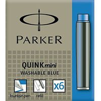 Parker (1741300) Refill Quink Mini Blue, Sold Individually