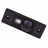 Misayaee Rear View Back Up Reverse Parking Camera in License Plate Lighting Night Version (NTSC) for Cayenne 2002-2010